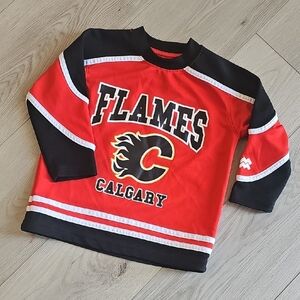 Mighty Mac NHL Calgary Flames Jersey Size 3T